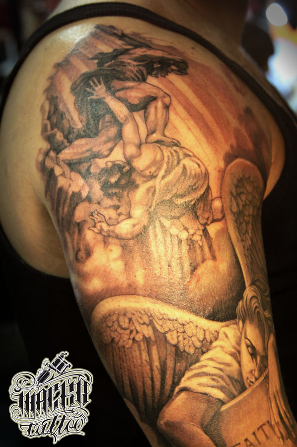 lord tattoo. The Lord said to Cain,